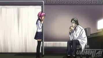 Busty Teen 18+ Seduces Doctor in Wild Hentai Uncensored