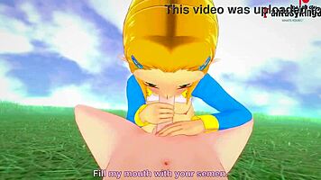 Rescuing Zelda Turns into Wild Fucking in Breath of the Wild