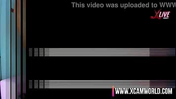 Cute brunette gets pussy fucked doggystyle by monster cock 😍
