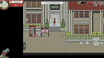 Spooky Milk Life Taboo Hentai Game Pornplay Ep 19 Nerdy Girl Public Handjob In The Library