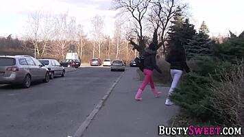 Big Tit Lesbians Licking And Fingering Each Other Intensely