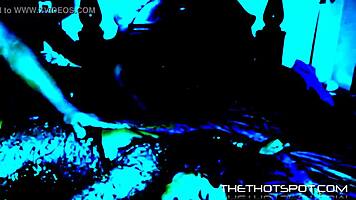 Ebony Teens Banged In Gangbang With Monster Black Cocks