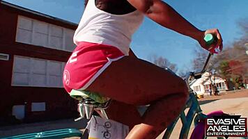 Tattooed Thug Takes Her Home For Blowjob And Fuck