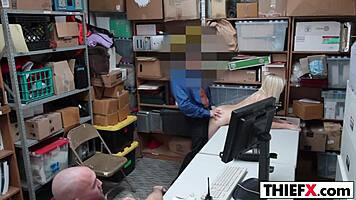 Theft Does Not Pay For Madison Hart In Garage Punishment