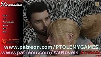 Alexandra 188 in 3D Anime Hentai Game.