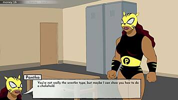 Yo, cumming on Blackfire in 18Titans Part 12 hentai game