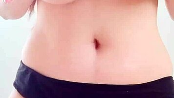 Wow, check this hot massage on big cowboy boobs in black bikini by DepravedMinx!