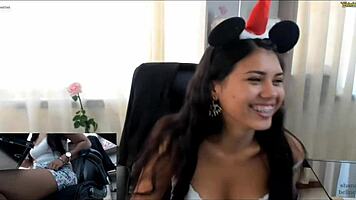 naughty shana plays in the office on retro blue films