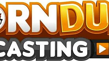 Man, Brunette Bombshell Angel Windells Gets Piledriver Action on Casting Couch