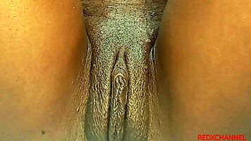 huge dildo fails to satisfy ebony girl