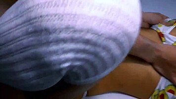 Boss's Petite Latina Stepdaughter Seduces Him With Her Body