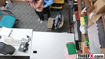 teen thief penelope reed punished in garage