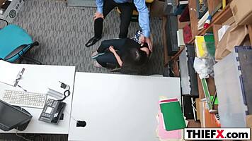 teen thief penelope reed punished in garage