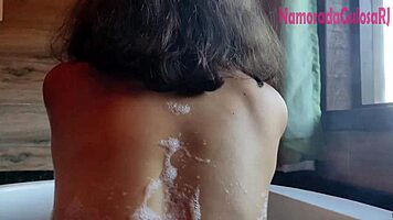 hot teen spreads in motel asking for cum in pussy