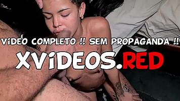 Teen swallows CUM from old men in HOTEL