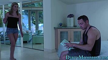 Busty stepmom railed by teen 18+