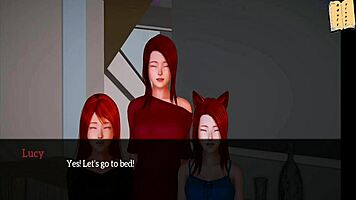 redhead teen gets big tits in my new family 3d anime porn
