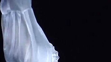 Andrejka SHOWCASES stunning UNDERWATER moves in BIKINI at BEACH pool