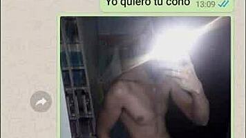 My sister-in-law's whore sends everything on whatsapp