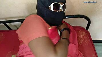 yo, check out my hot mature sis Saloni riding me wild all night long