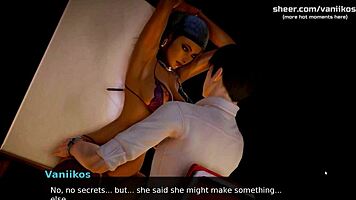 asian teen virgin gets deflowered on crowded train during gameplay