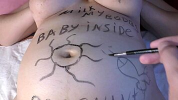 Milky Mari gets gangbanged and covered!