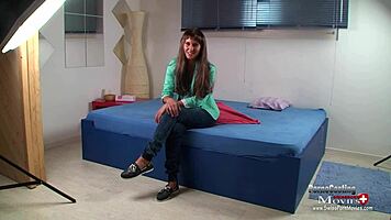 chiara 22 shows off in a horny interview
