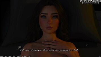 Shy virgin girlfriend with big tits gets licked and creampied 😍