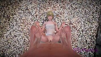 Senko-san in cosplay clothes, the helping fox