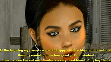 Skinny Brunette Takes Monster Black Cock in Beach House Anal