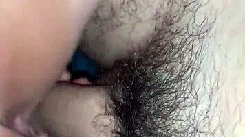 Баба получава крем пай от млад 18+ жребец в дива сесия