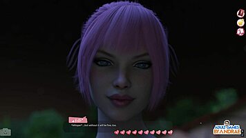 Ep23 outdoor blowjob by Stacy in steamy 3D cartoon scene