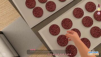 Ep23 pompino all'aperto di Stacy in scena cartoon 3D bollente