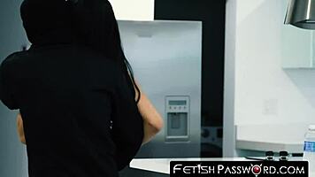 Hailey Little Dominated In Rough Bondage And Facial