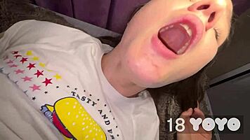 My Stepbrother’s Monster Cock Stretches Me Wide in Wild Fucking Session!