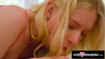 Onlyteen Blowjobs - She Promises Quiet While Slurping My Cock!