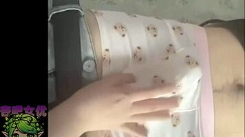 i suddenly get horny during nap, pull down boyfriend's pants, suck his dick, and jerk it hard!