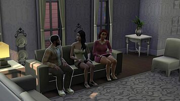 Teen Introduced To New Family Orgy With Lesbian Cumshots