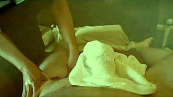 Intriguing Workout Massage with Stepmom Sheena Ryder in Bedroom