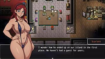 Cute naked fairy stuck in prison key hole.