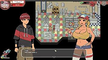 Spooky Milk Life Hentai Game Ep 17: Taboo Deepthroat with Massive Cum Overload