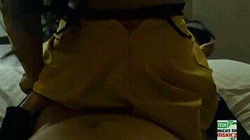 después de mamar verga, she craves that curved dick humiliation