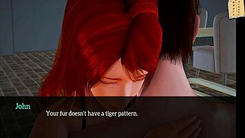 In my new family, the teen girl explores erotic 3D adventures