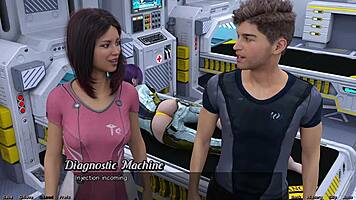 stranded in space 42: encountering a petite 18+ superstar in 3d anime