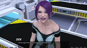 stranded in space 42: encountering a petite 18+ superstar in 3d anime