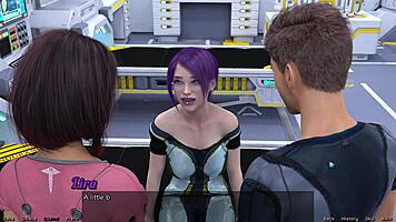 stranded in space 42: encountering a petite 18+ superstar in 3d anime