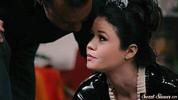 Innocent Maid Gets Pounded By Her Boss