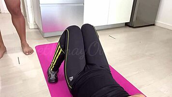 Sexy Pinay STUDENT GETS FUCKED By Her GYM TEACHER During Workout