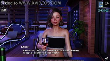 Oh wow, watch her blowjob and fucking in this game scene!