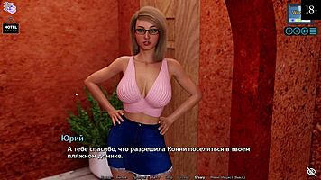 Oh wow, watch her blowjob and fucking in this game scene!